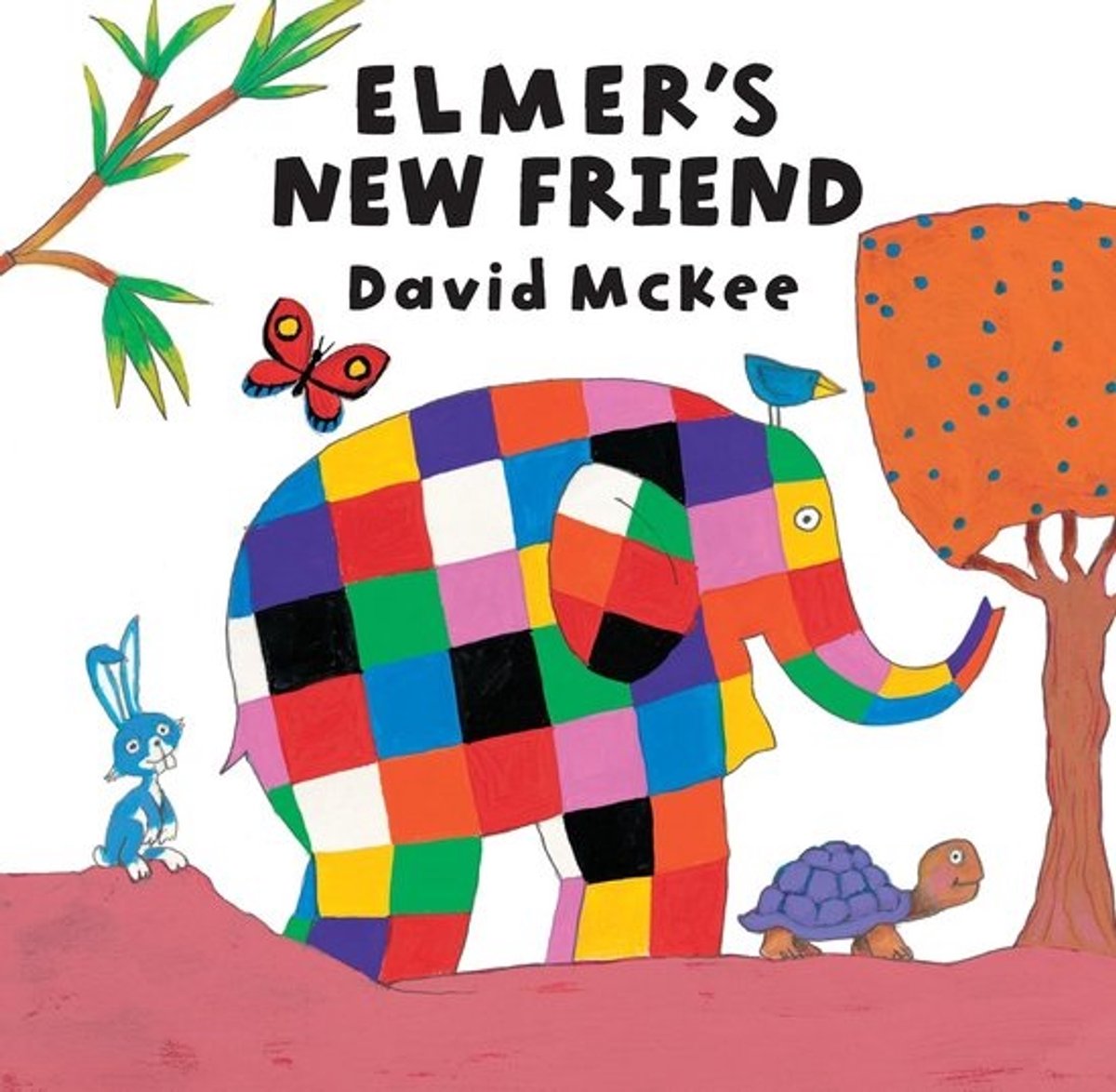 Elmer de Olifant: Nieuwe Vriendjes Interactief Prentenboek met Spiegeltje