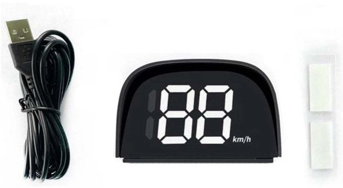 Auto snelheidsmeter met GPS en head-up display, nauwkeurige autopilot voor elke wagen