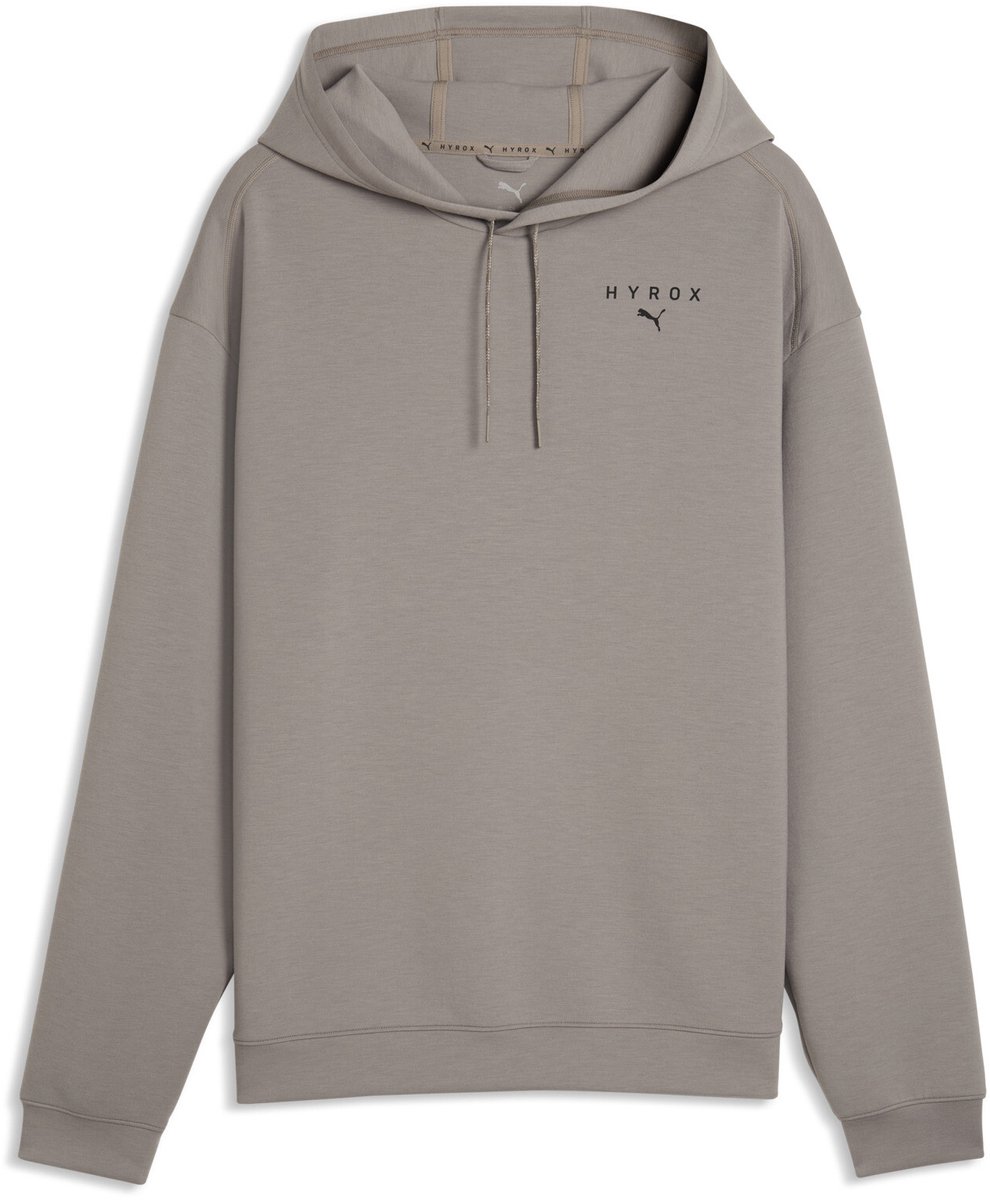 M PUMA X HYROX CLOUDSPUN HOODIE Grijs