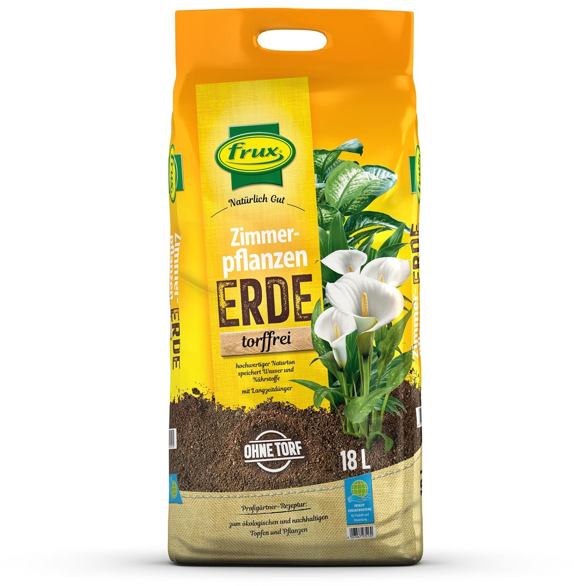 frux Pro Kamerplantenaarde Natuurlijk Goed Turfvrij - 18 Liter