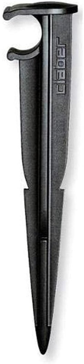 Grondpennen - Bevestigingspennen irrigatie - Bodem bevestiging - Voor 1/2 inch slangen - 8 stuks - Zwart