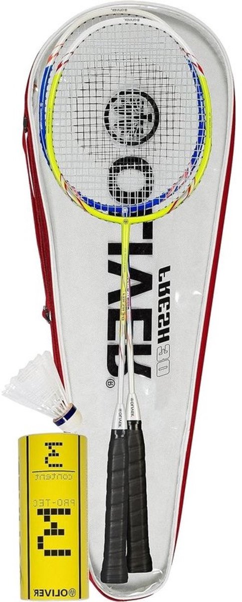 Badminton Set - Shuttlecock Set - Recreatief Spelen - Aluminium Stalen Constructie - One Size - Rood