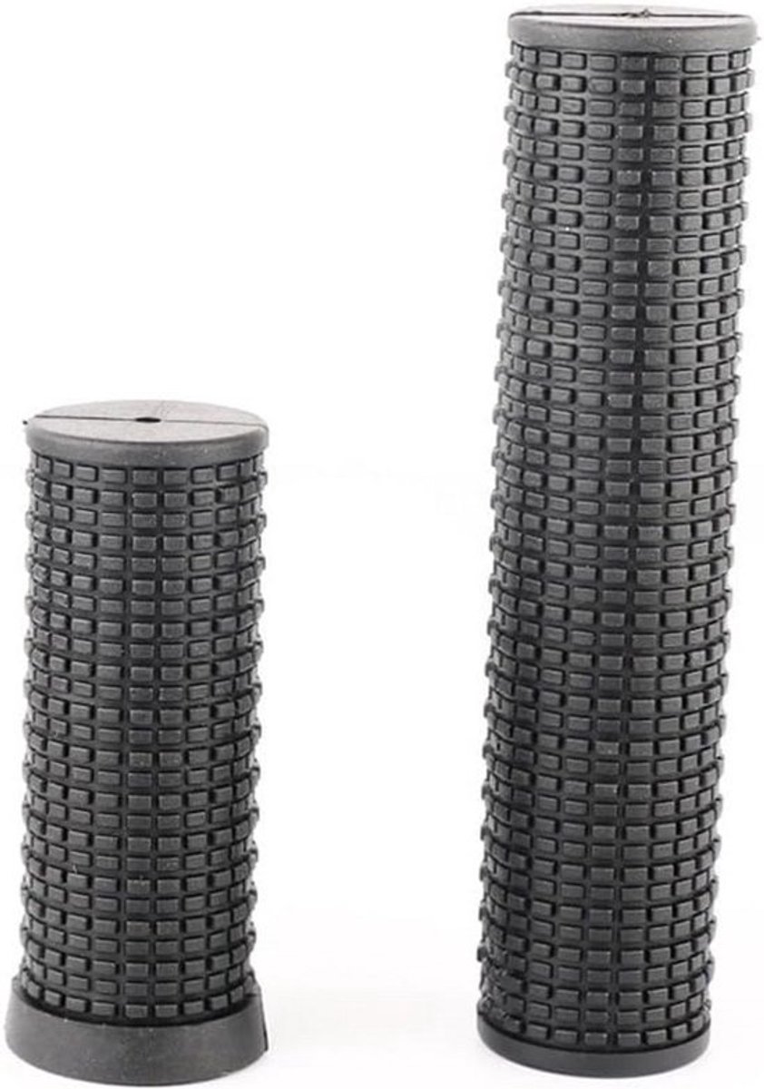 Duurzame MTB Stuur Grippen Zwart - Universele Fiets Handvatten 22.2mm