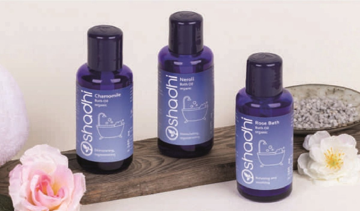 Badolie 'Roos', 100% natuurlijk, Oshadhi, 50 ml
