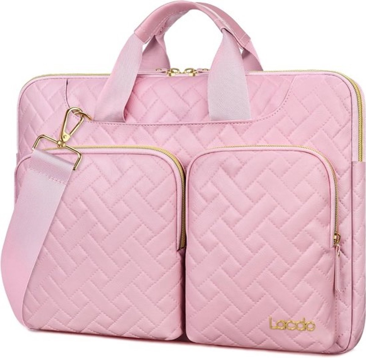 360° Gewatteerde Laptopschoudertas voor 13 inch - 16 inch