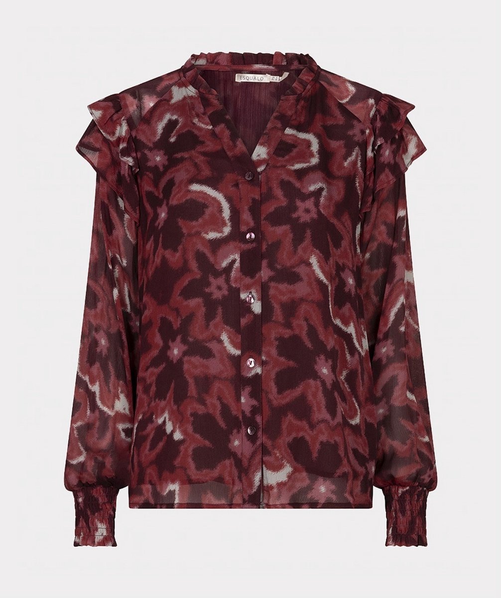 Esqualo blouse F26-14511 - Print