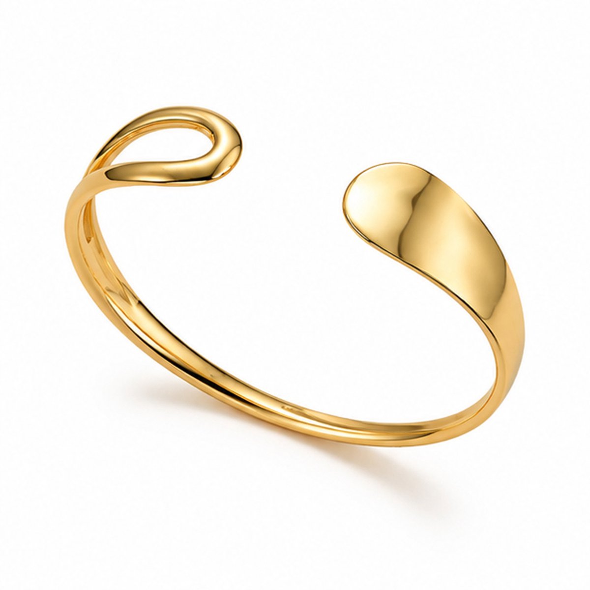 Cilla Jewels Goudkleurige Damesarmband - Druppeluiteinden