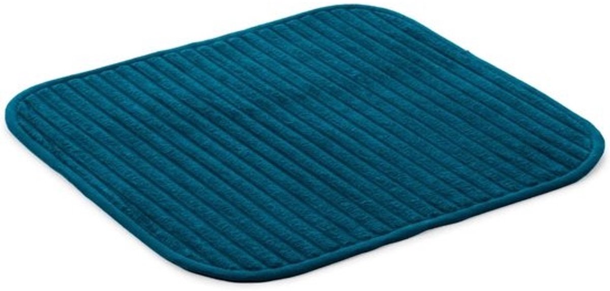 Badkamertapijt 50 x 45 cm - Polyester met Latex Onderkant voor Vloerverwarming, Slipbestendig & Machine-wasmogelijk