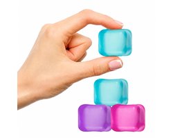 Speelrijke Kubus Squishy Set | Knijpbal / Stressbal | Anti-Stress & Veilig Fidget Speelgoed | Tik-Tok Squishies - 4 Stuks