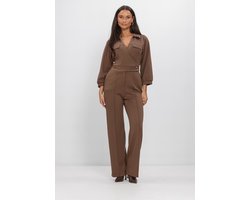 AAIKO Vion Vis 147 Jumpsuits Dames - Bruin - Maat S