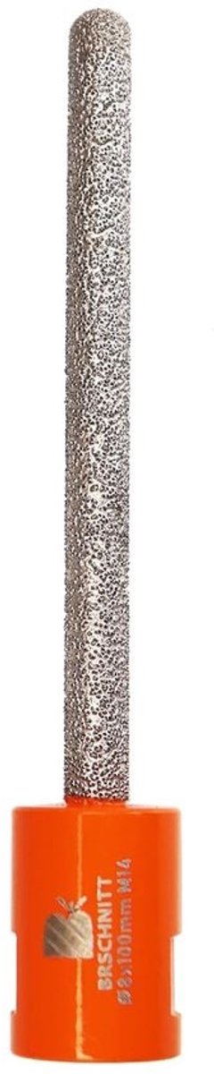 Diamant voegenfrees - Mortelverwijderaar Cementstift - Mortel Verwijderen - Hoge diamant blootstelling - 8 x 100 mm - Zilver