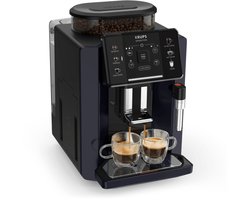 Krups Sensation C50 EA910B - Volautomatische Espressomachine - Nachtzwart - Favorieten Opslaan - Koffiemachine met bonen