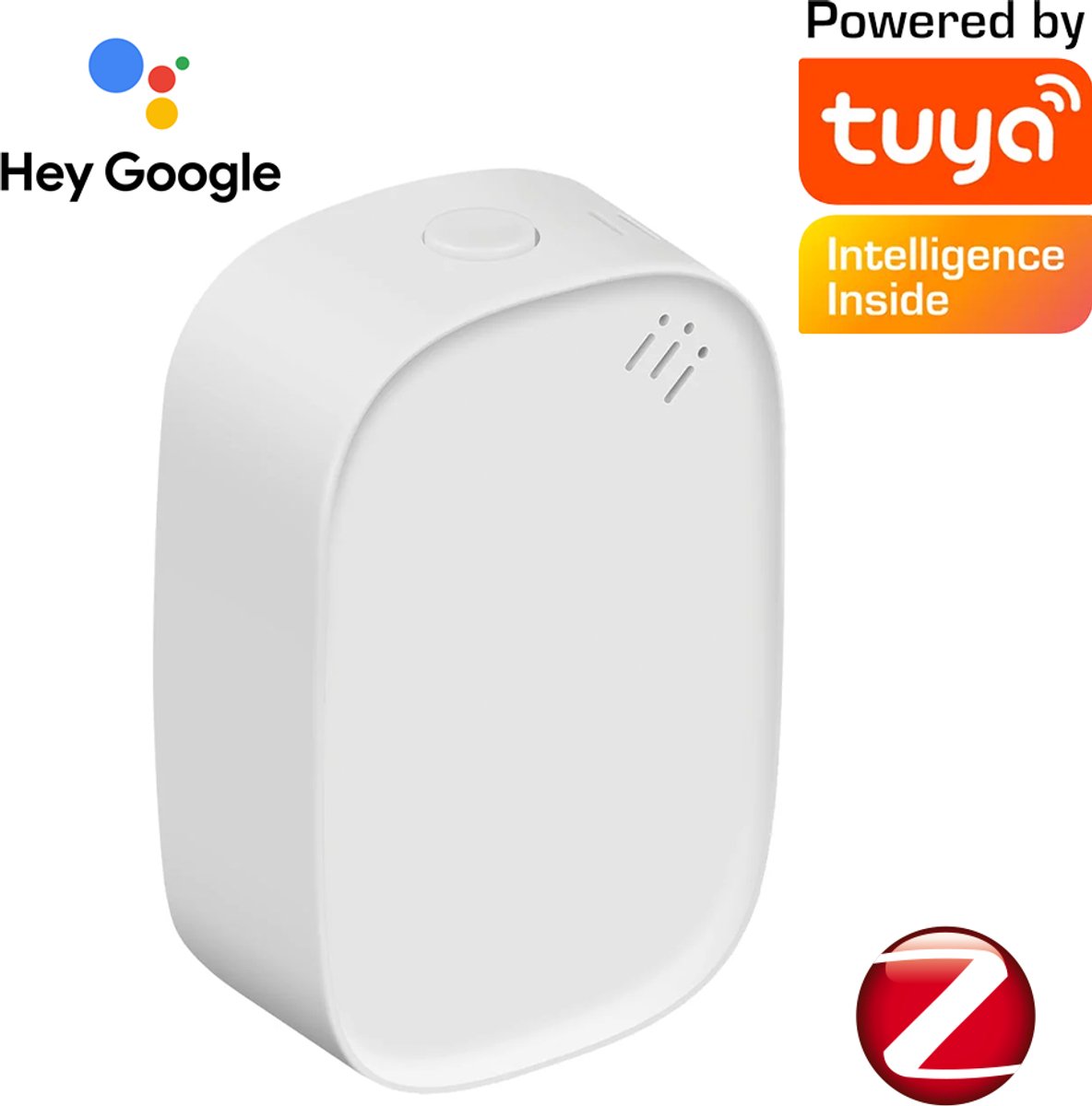 Moes Zigbee temperatuur sensor | nieuwe versie | Zigbee 3.0 | Werkt met Tuya Smart en SmartLife | Meet temperatuur en vocht | Tuya Zigbee hub nodig
