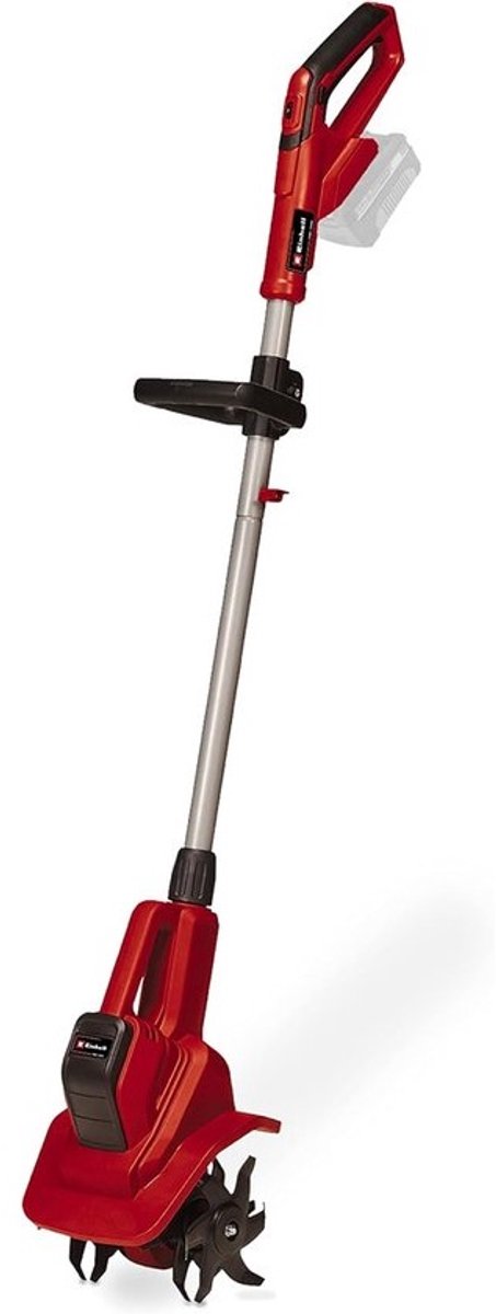 Accu Grondfrees - Tuinfrees - Bodem Voorbereiden - Regelbaar Toerental - 20cm Werkbreedte - Zwart