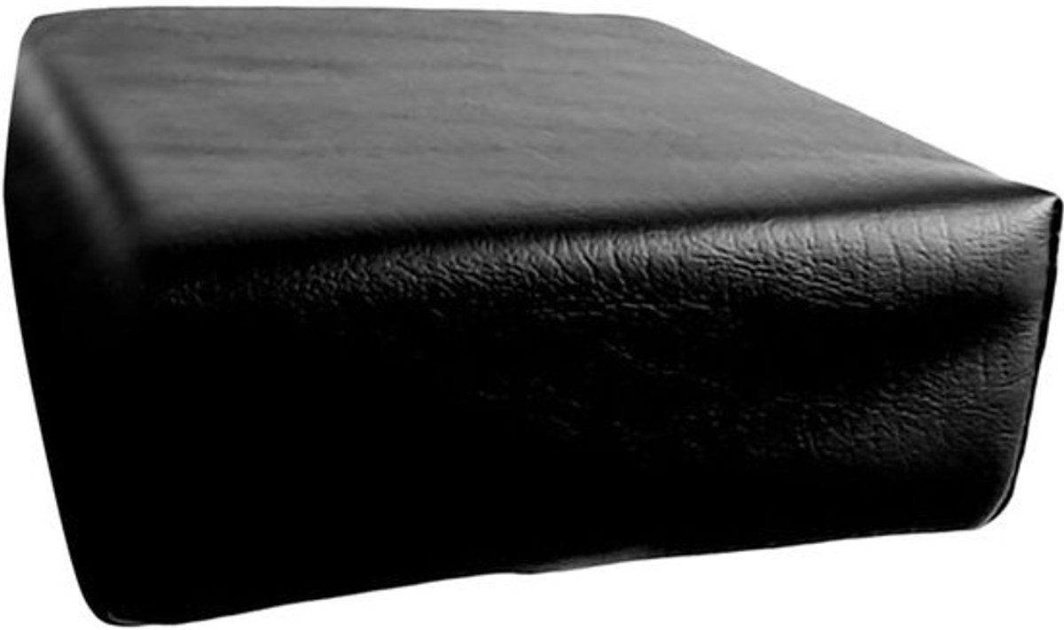 Yoga Kussen - Pilates Bolster - Stabiliteit Training - Ergonomische Ondersteuning - 25 x 16.5 cm - Zwart