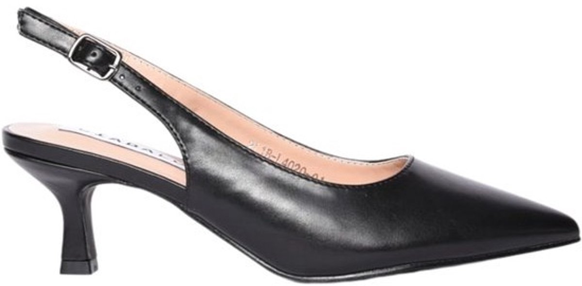 Dames Pumps Lage Hak 4.5 cm Comfortabele Slingback met Gesloten Neus en Riem