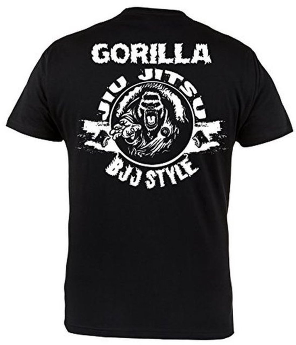 Martial Arts T-shirt voor heren - Gorilla Jiu Jitsu Stijl, Casual Wear