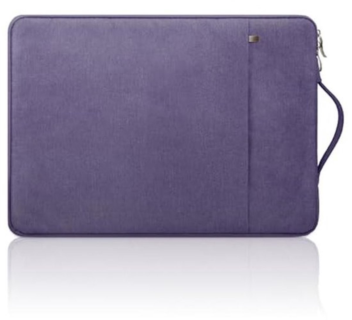 Laptop Sleeve voor 11-12 inch Chromebook en Tablet - Waterdichte Draagtas met Handvat, Slanke Gevoerde Hoes - Paars