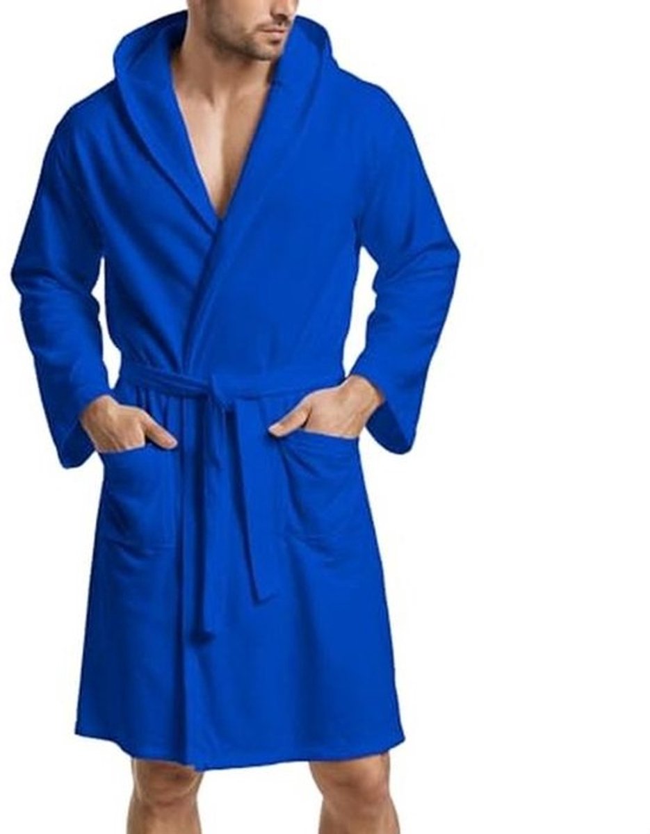 Uniseks Microfiber Bademantel voor Volwassenen - Comfortabele en Praktische Badjas