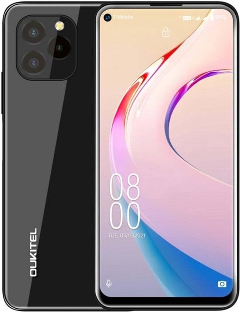 Smartphone 4GB/64GB Dual Sim Zwart - Krachtige en Betrouwbare Mobiele Telefoon