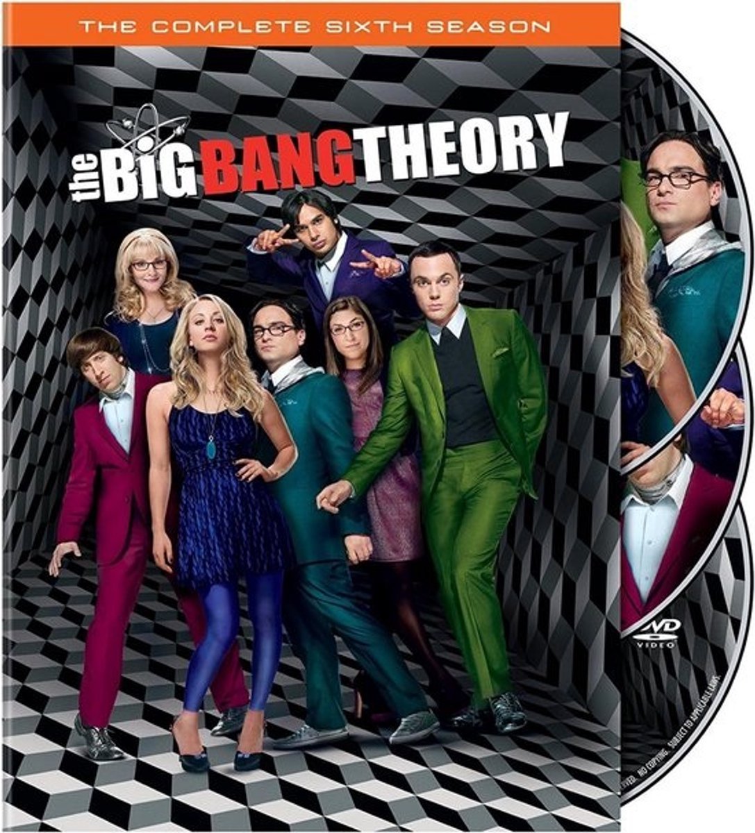The Big Bang Theory Seizoen 6 DVD - Nederlandstalige versie