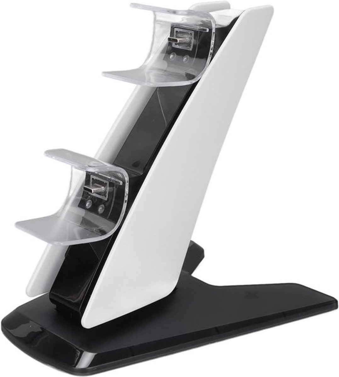 Oplaadstation en Laadstation voor Twee Draadloze Controllers - Snelladen met LED-indicatie