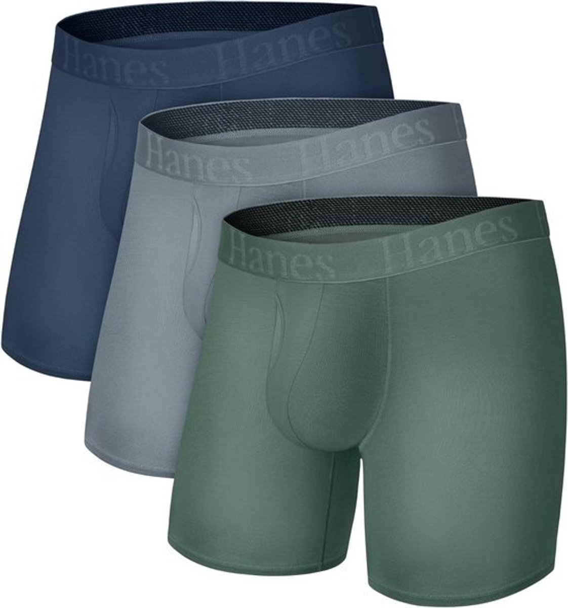 Heren Boxershorts 3-Pack - Supersoorten Ondergoed van Bamboe Viscose - Ademend en Koel