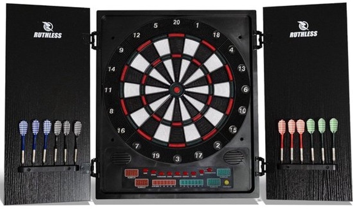 Elektronisch Dartbord - Soft Tip Bord - Dartspel Spelen - Inclusief 4 Sets Darts