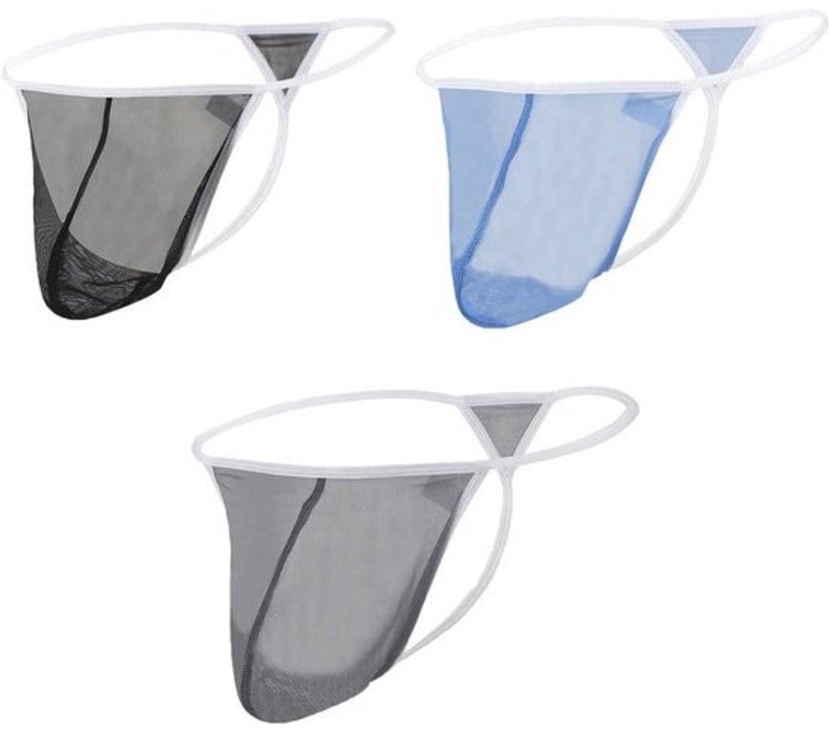 Lage Taille Strings voor Heren - Zacht en Comfortabel Ondergoed