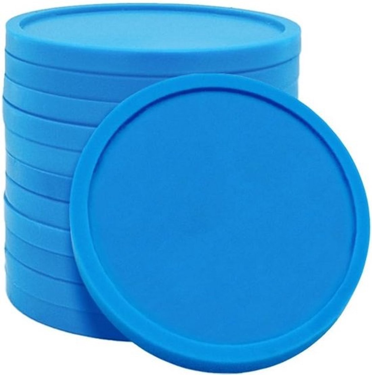 Blanco Munten Blauw - Diameter 29mm - 100 Stuks - Betaalmiddel voor Evenementen