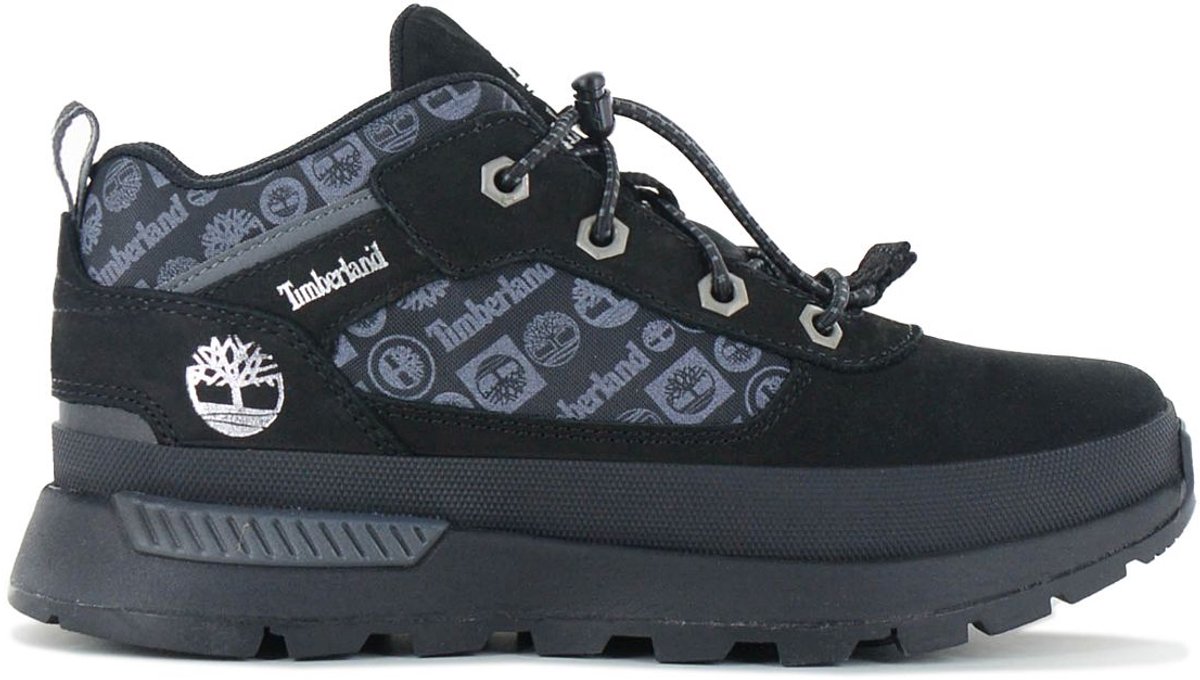 TIMBERLAND Field Trekker Low - Kinder Schoenen Boots Laarzen Leer Zwart TB0A643U , Maat: EU 35