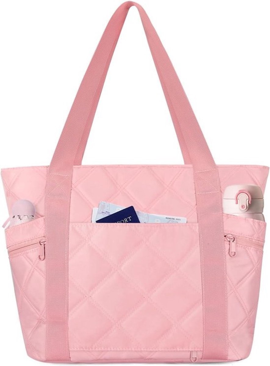 Handtas Dames 16L Waterdicht met Vakken voor Laptop, Werk en Reizen
