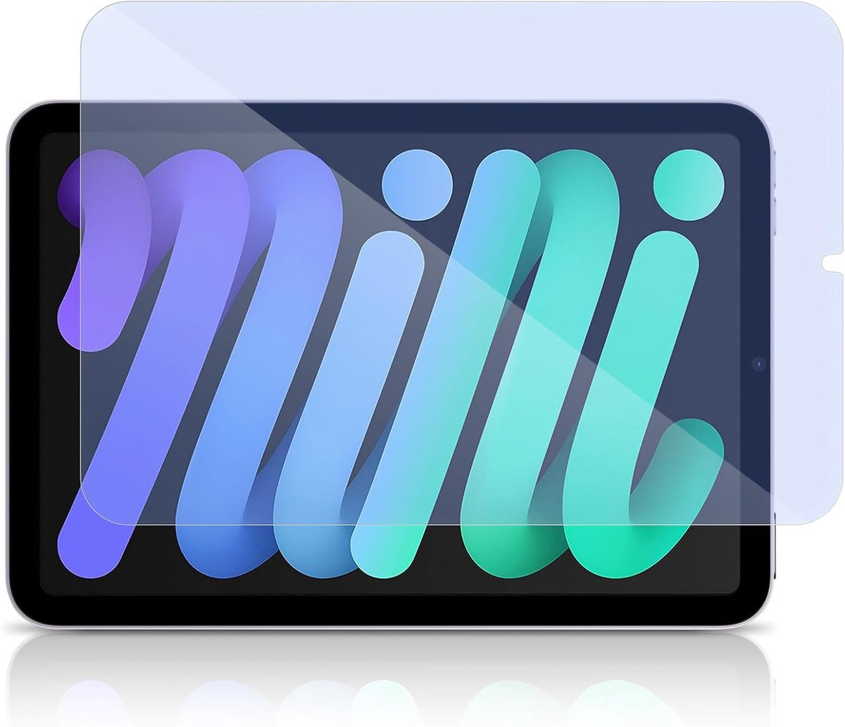 Anti-Blue Light Tempered Glass Compatible with iPad Mini 7th Generation (A17 Pro 2024) 8.3 inch, blocks excessive blue - ShopVlot