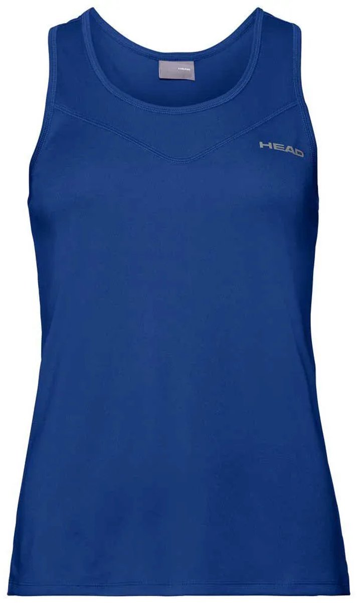 Head Racket Easy Court Mouwloos T-shirt Blauw 2XL Vrouw