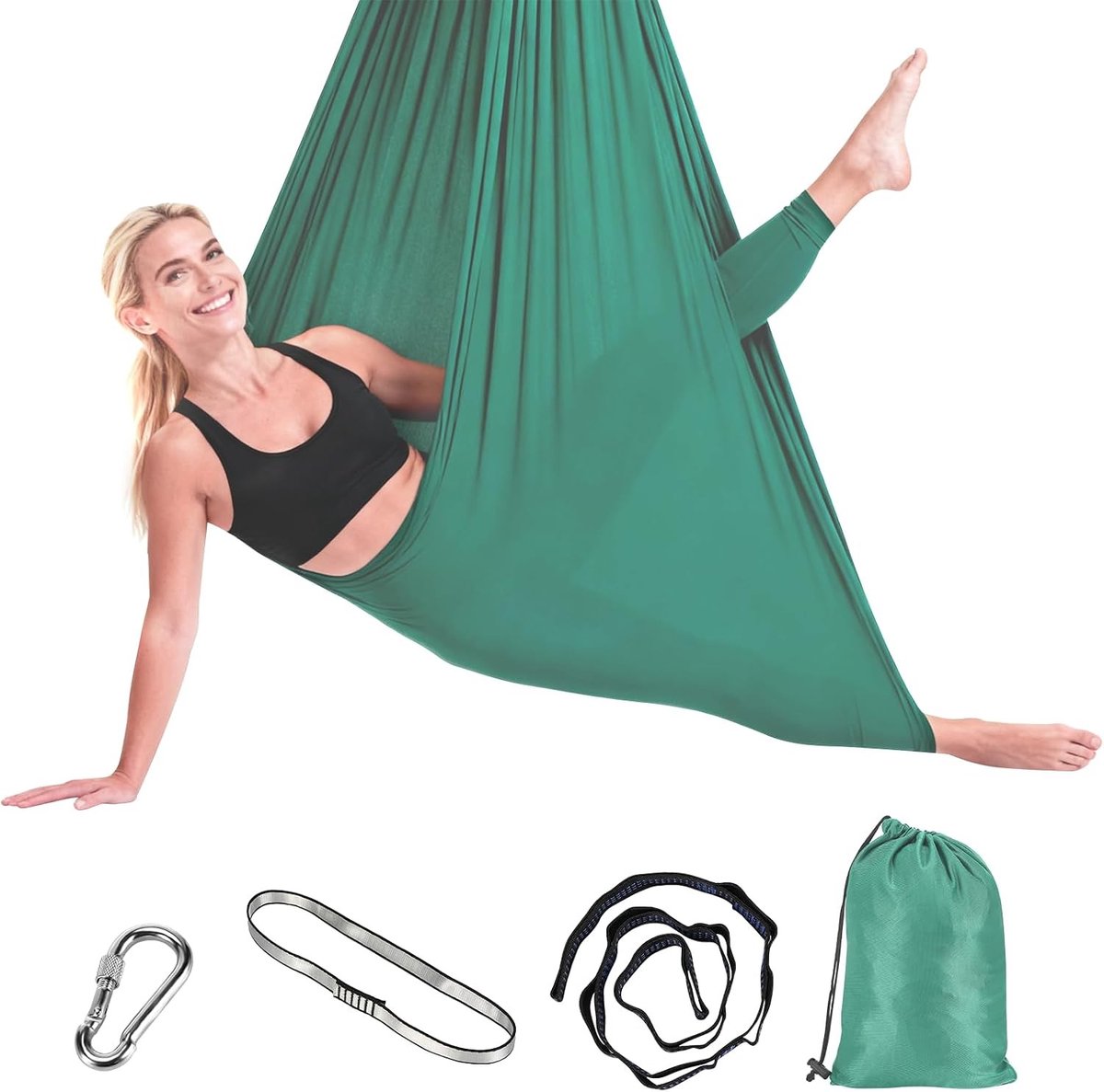 Hangmat Outdoor Set - 280 x 150 cm - Polyester - Voor Binnen en Buiten