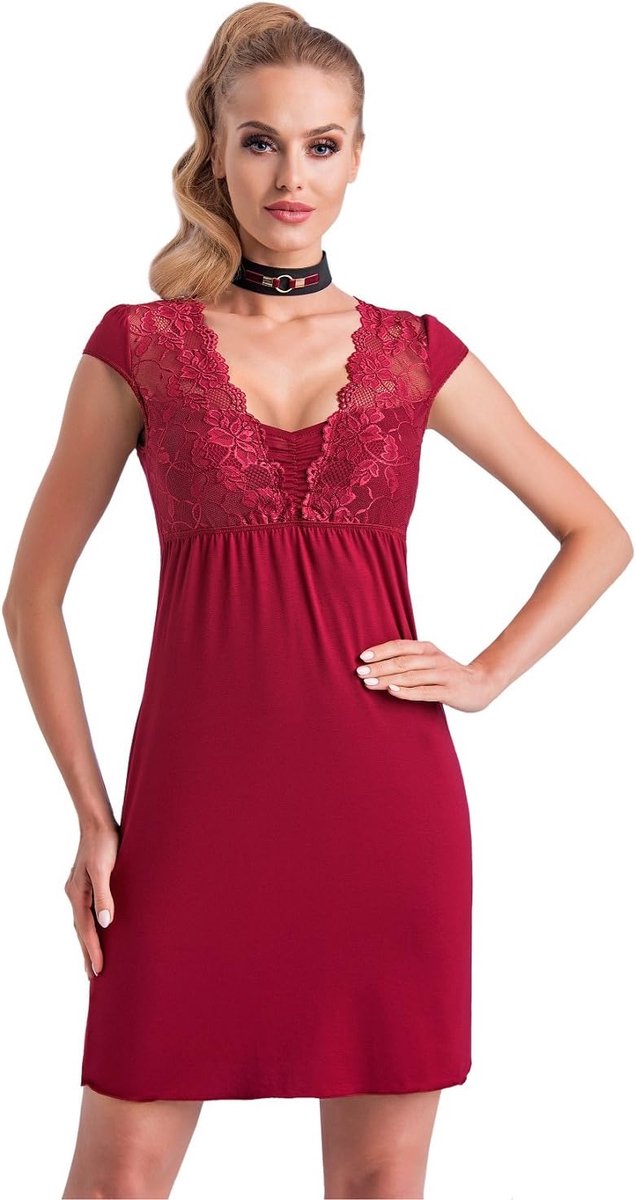 Negligee nachtkleding dames - elegante maat - verleidelijke kant - perfecte nachtrust - ShopVlot