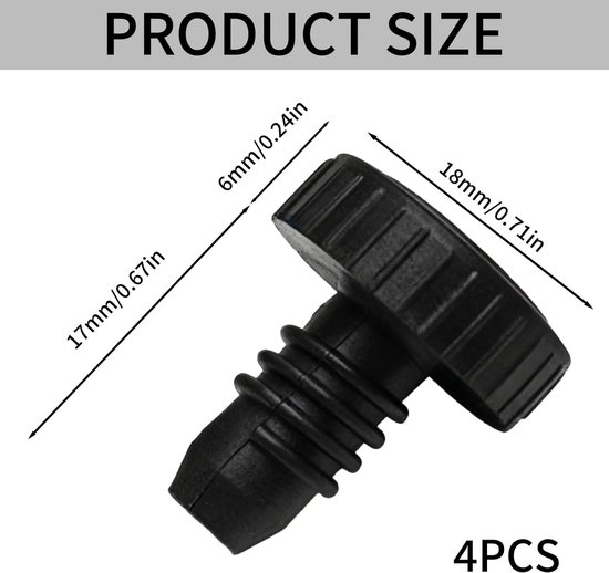 Snooker Cue Butt Protectors 4-pack - rubberen bumpers - schokabsorberend - beschermt cue onderkant - ShopVlot — afbeelding 5