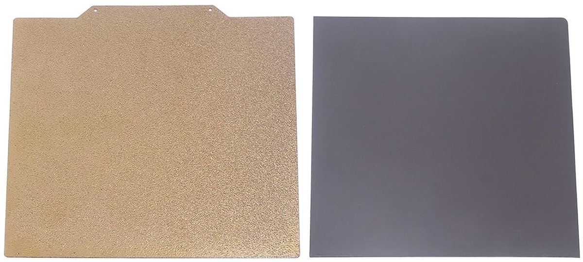 3D Printplaat 410 x 430 mm - Dubbelzijdig PEI - Sterke hechting - Geschikt voor diverse filamenten - ShopVlot