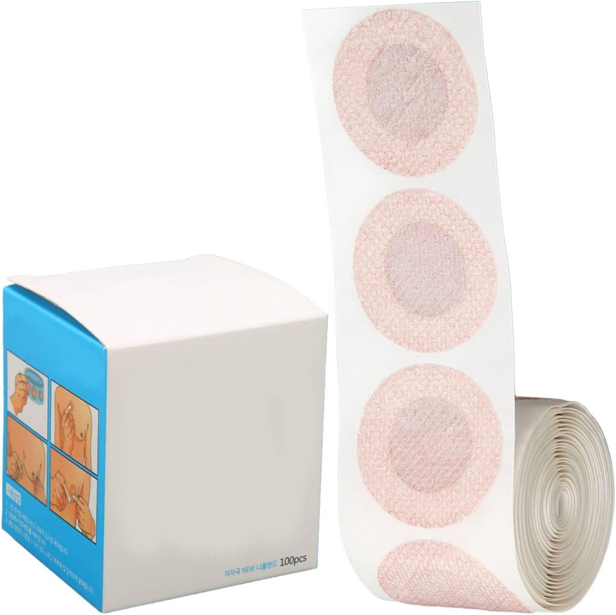 Zelfklevende borstpatch voor mannen - ademend - zweetbestendig - ideaal voor hardlopers - ShopVlot