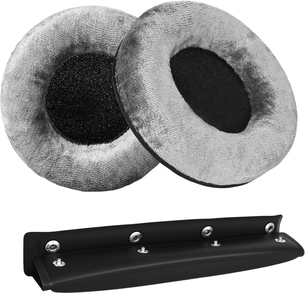 Oorkussen vervanging - hoogwaardig fluwelen traagschuim - comfortabel en ademend - voor Beyerdynamic DT770/DT880/DT990 - ShopVlot