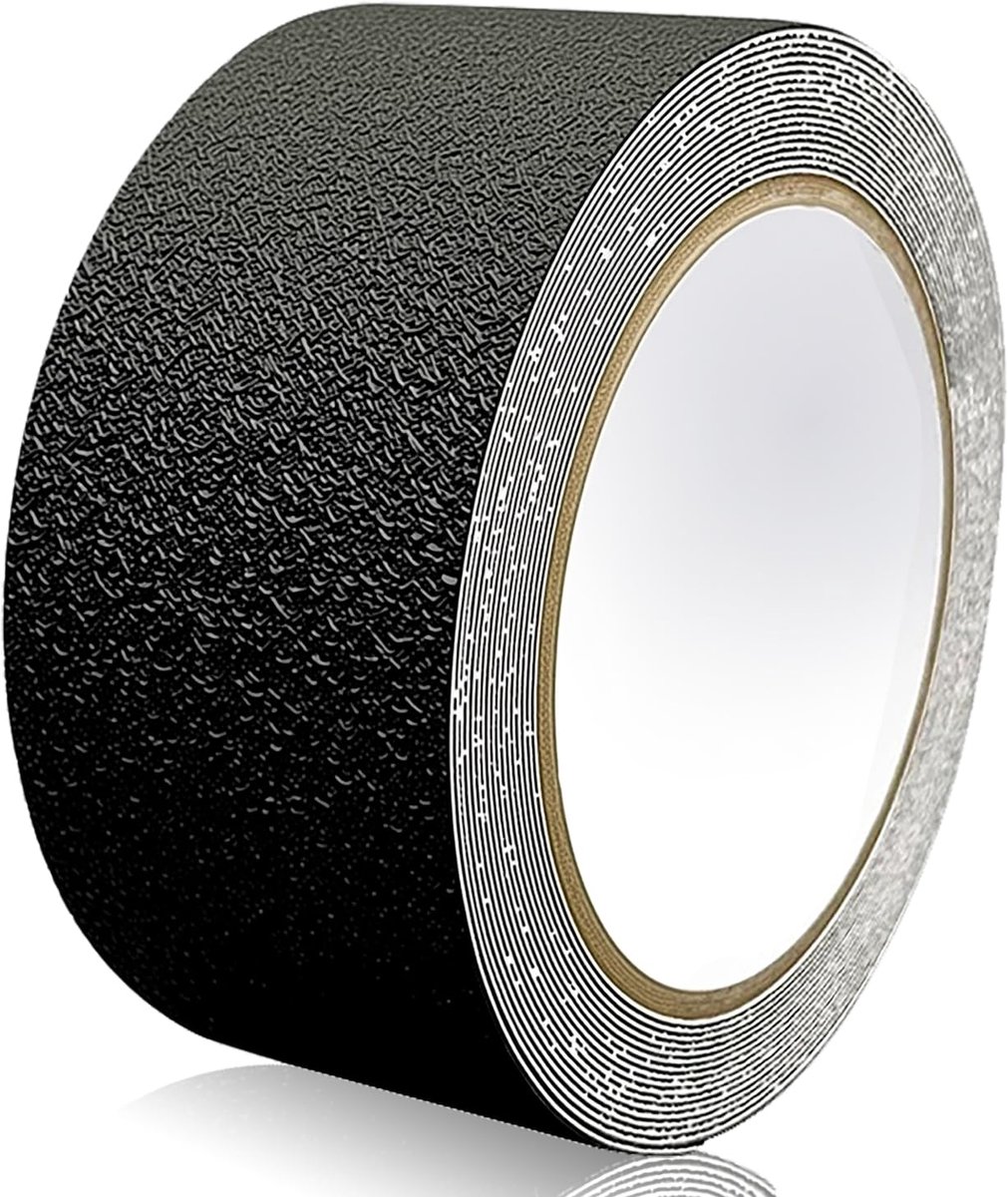 Antislip trap tape 5 cm x 5 m - hoge hechting - zwart - voorkomt uitglijden - ShopVlot