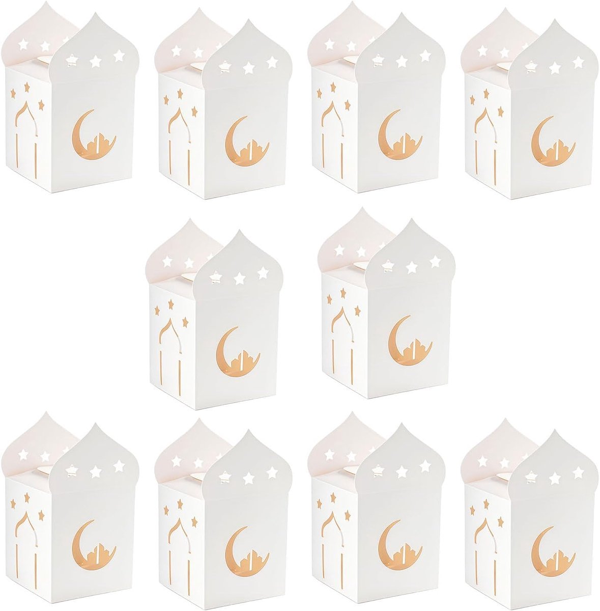 Eieropslagdozen 10 Stuks - Praktisch & Modern - Perfect voor Schooldecoratie - Voeg een Elegante Touch toe - ShopVlot