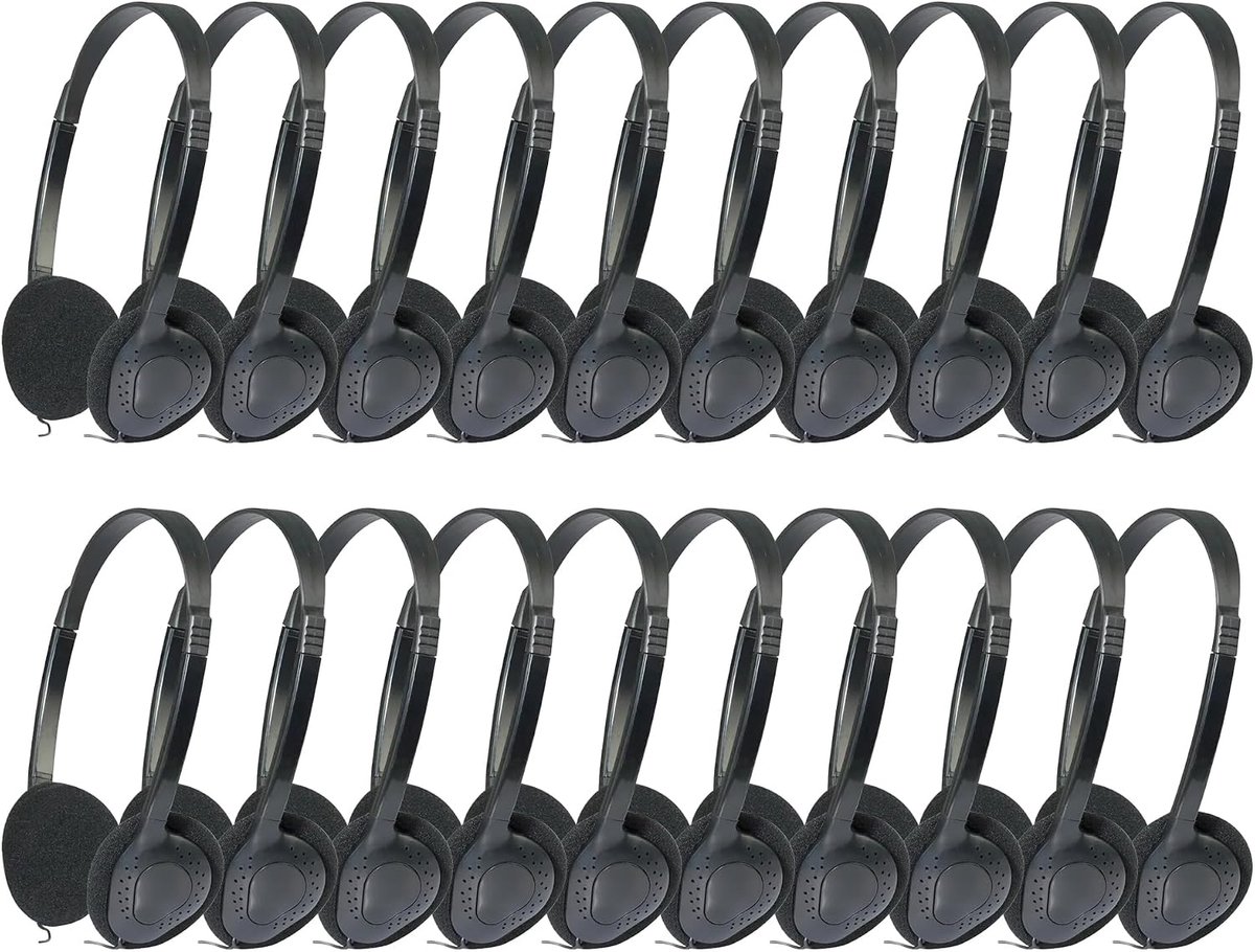 Bedrade hoofdtelefoons over-ear voor kinderen - verstelbare hoofdband - 3,5 mm aansluiting - voor online leren - ShopVlot