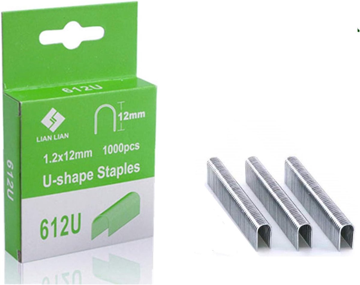 Stainless Steel Staples, Fast High Performance Staples (U/Staples - 8000 pcs) - ShopVlot