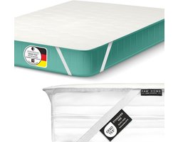FAM'HOME Premium Mattress Protector 90 x 190 cm with Hypoallergenic Soft Microfibre, Breathable Mattress Protector 90 - ShopVlot
