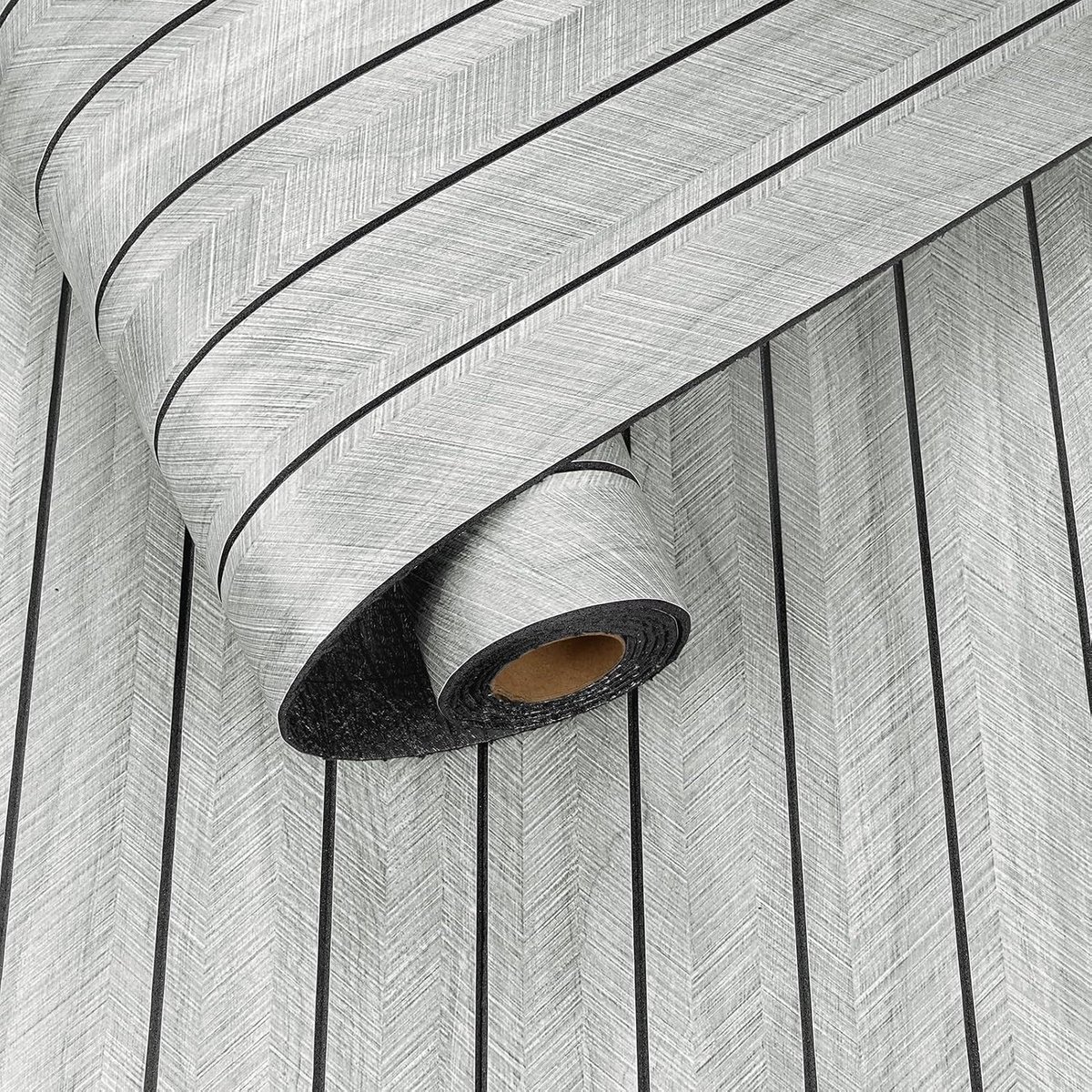 3D Wall Panels, Wood Look, Light Grey Wall Cladding, Self-Adhesive Wall Sticker for Living Room, Adhesive Panels - ShopVlot