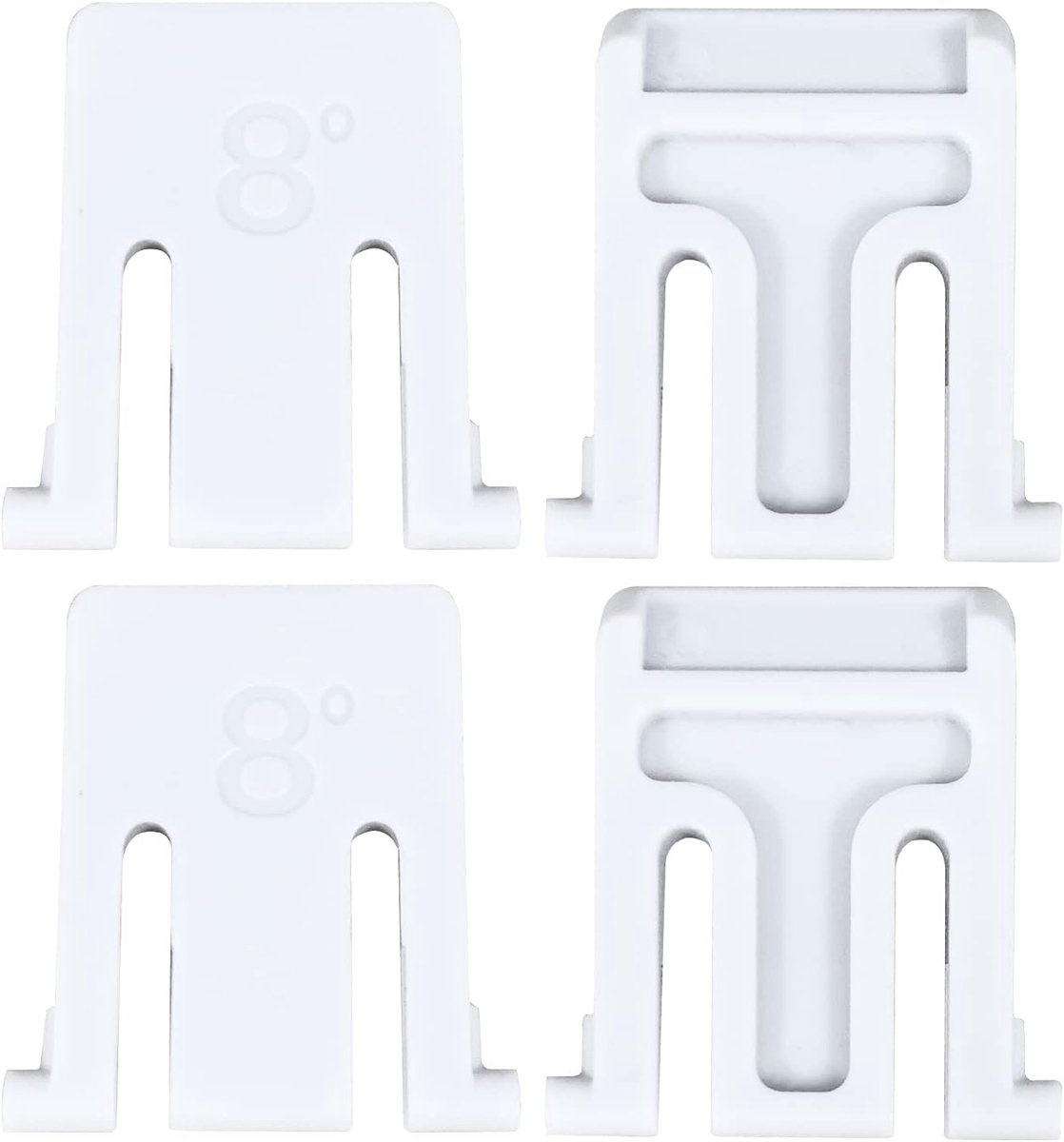 K200 K260 K270 K275 Keyboard Stand Replacement Kit - 4Pcs Keyboard Feet Legs - White - ShopVlot