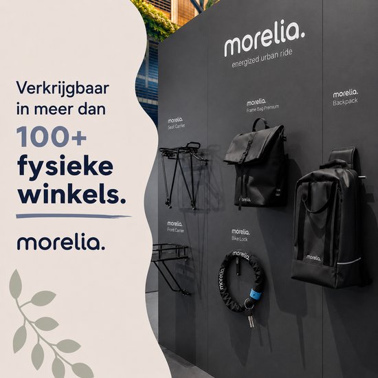 Morelia® 100% Waterdicht dubbele Fietstas - 48 Liter - fietstassen voor Elektrische fietsen - Zwart van Morelia — afbeelding 5