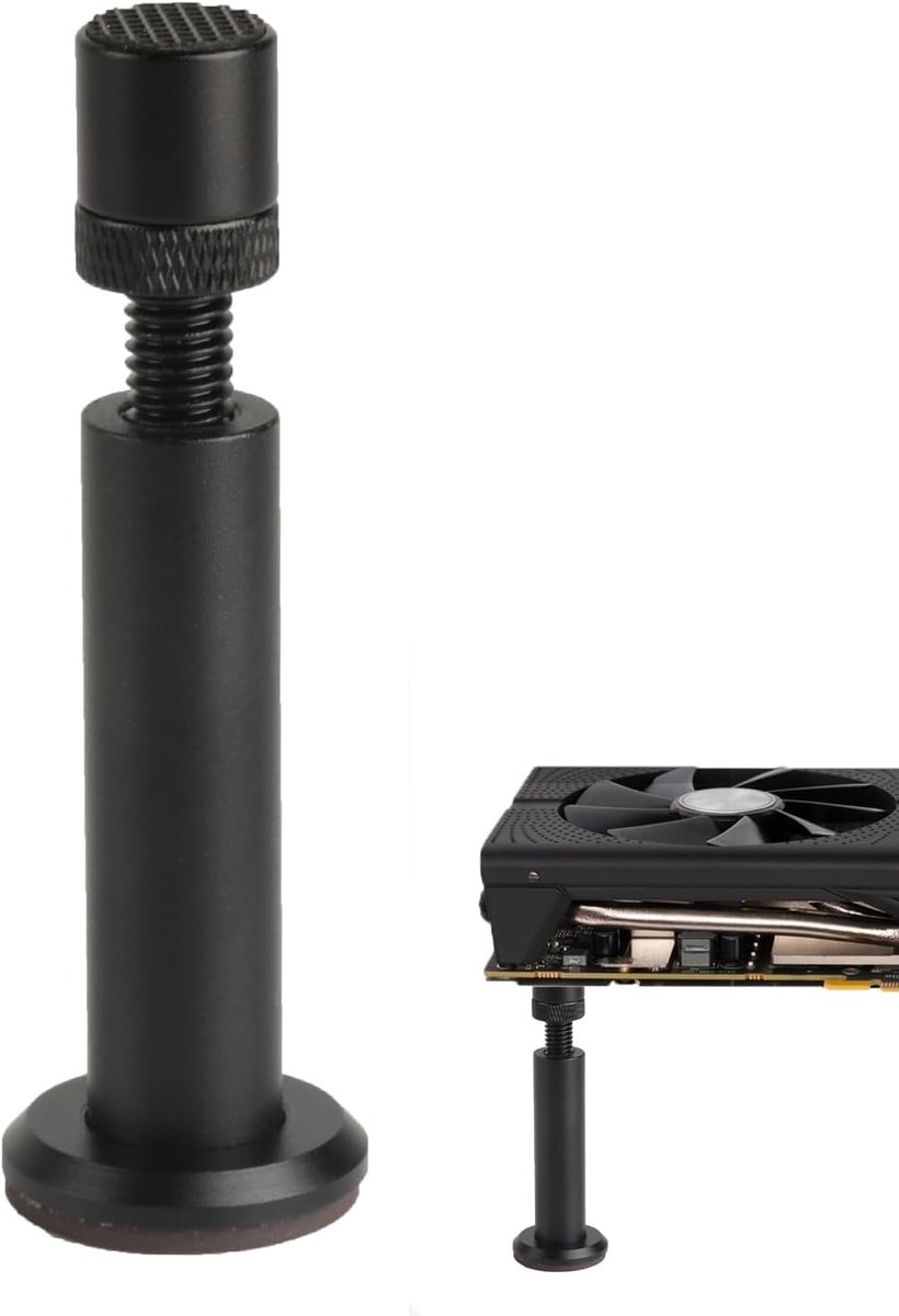 GPU support 75-120mm, vertical mount - Adjustable anti-sag for graphics card - ShopVlot