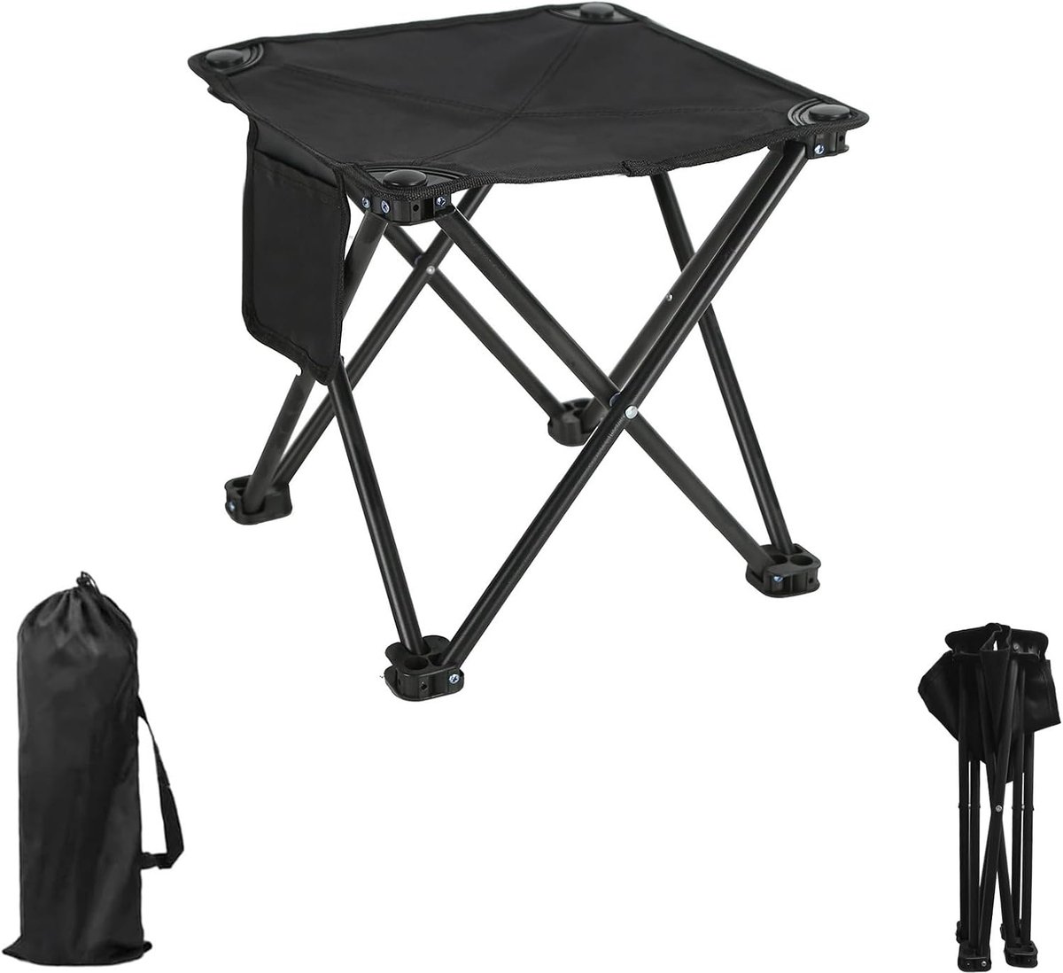 Campingkruk - inklapbaar - tot 180 kg belastbaar - lichtgewicht voor outdoor gebruik - ShopVlot